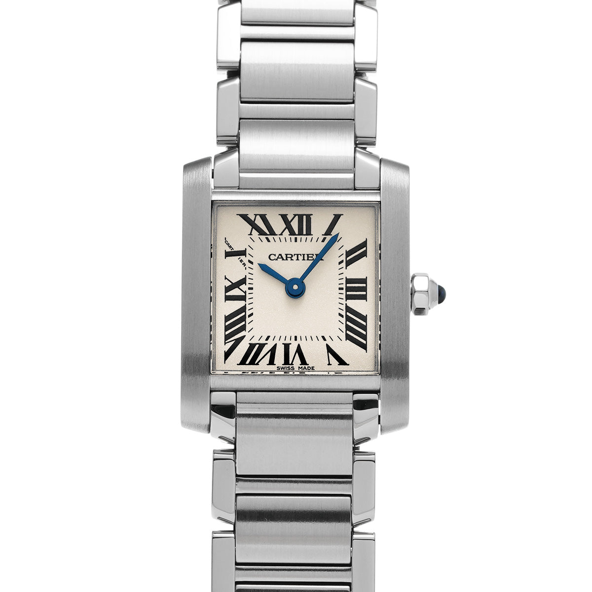 Tank Francaise SM W51008Q3 Silver CARTIER Ladies [Pre-owned]