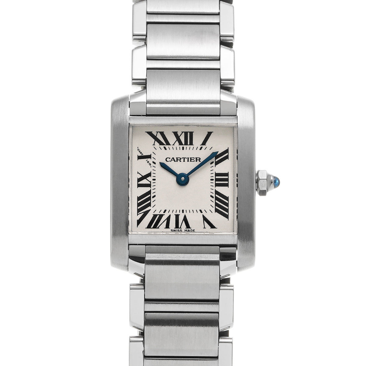 Tank Francaise SM W51008Q3 Silver CARTIER Ladies [Pre-owned]