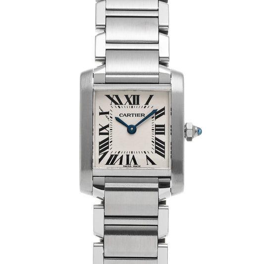 Tank Francaise SM W51008Q3 Silver CARTIER Ladies [Pre-owned]