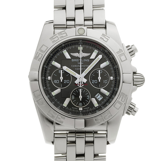Chronomat 44 A011M24PA Gray/Black BREITLING Men's [Pre-Owned]