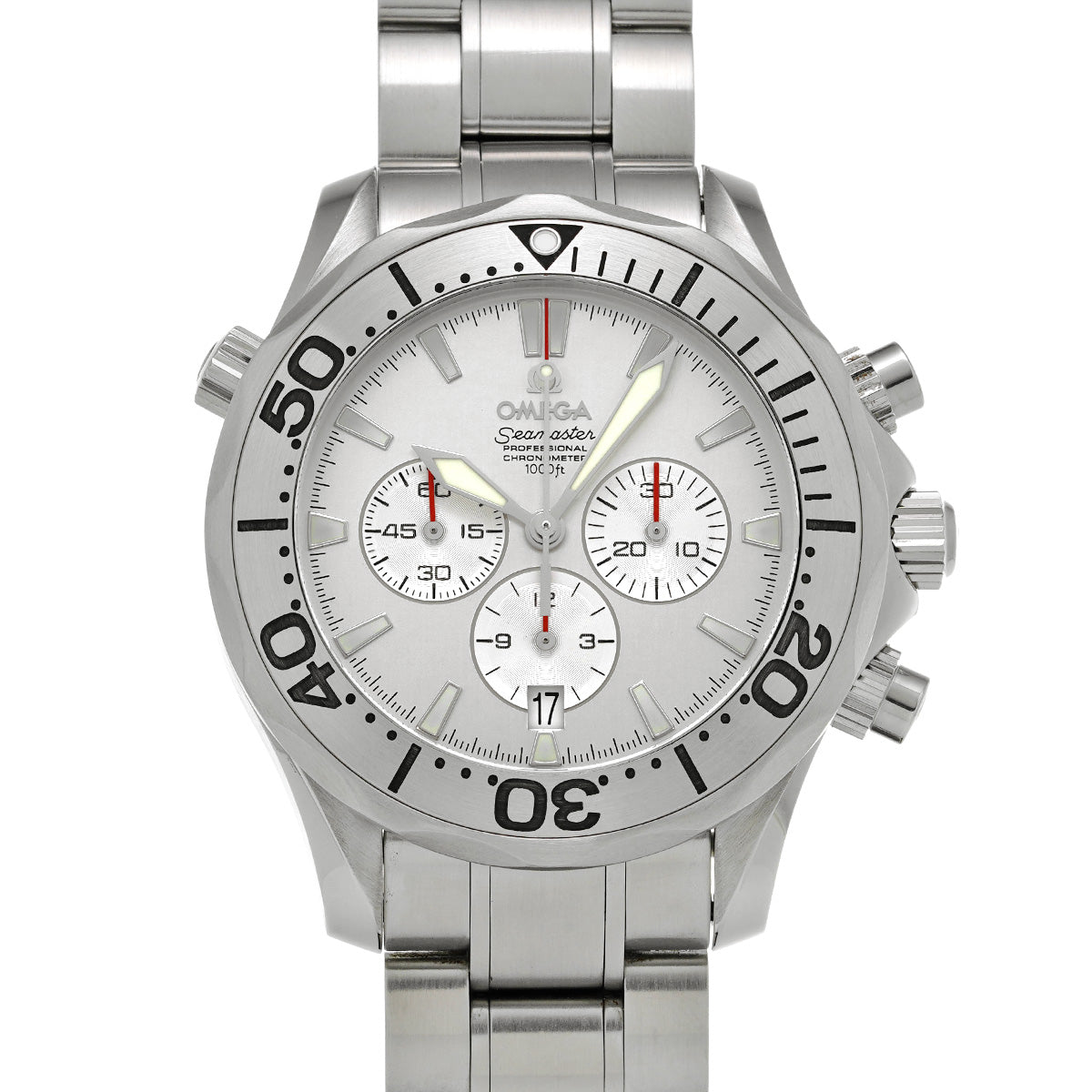 Seamaster Professional 300 2589.30 Silver OMEGA Men's [Pre-Owned].