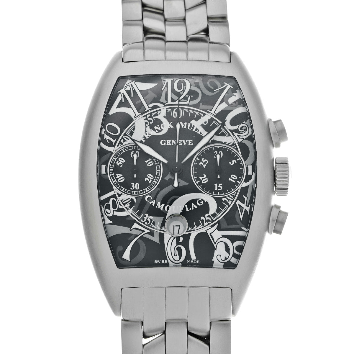 Casablanca Camouflage 8883CCCDTBR CAMOUFLAGE AC Gray FRANCK MULLER Men's [Pre-owned]