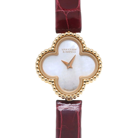 Sweet Alhambra VCAR08SF00 White MOP Van Cleef &amp; Arpels Women's [pre-owned].