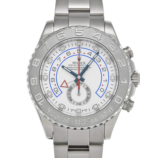 Yacht-Master II 116689 G (manufactured circa 2011) White ROLEX Men's [Pre-Owned].