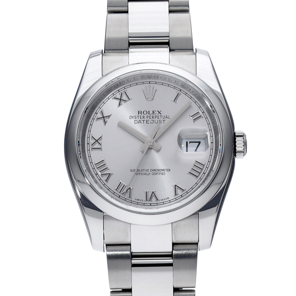 DATE JUST 116200 G (made around 2011) Silver ROLEX Men's [Pre-Owned].