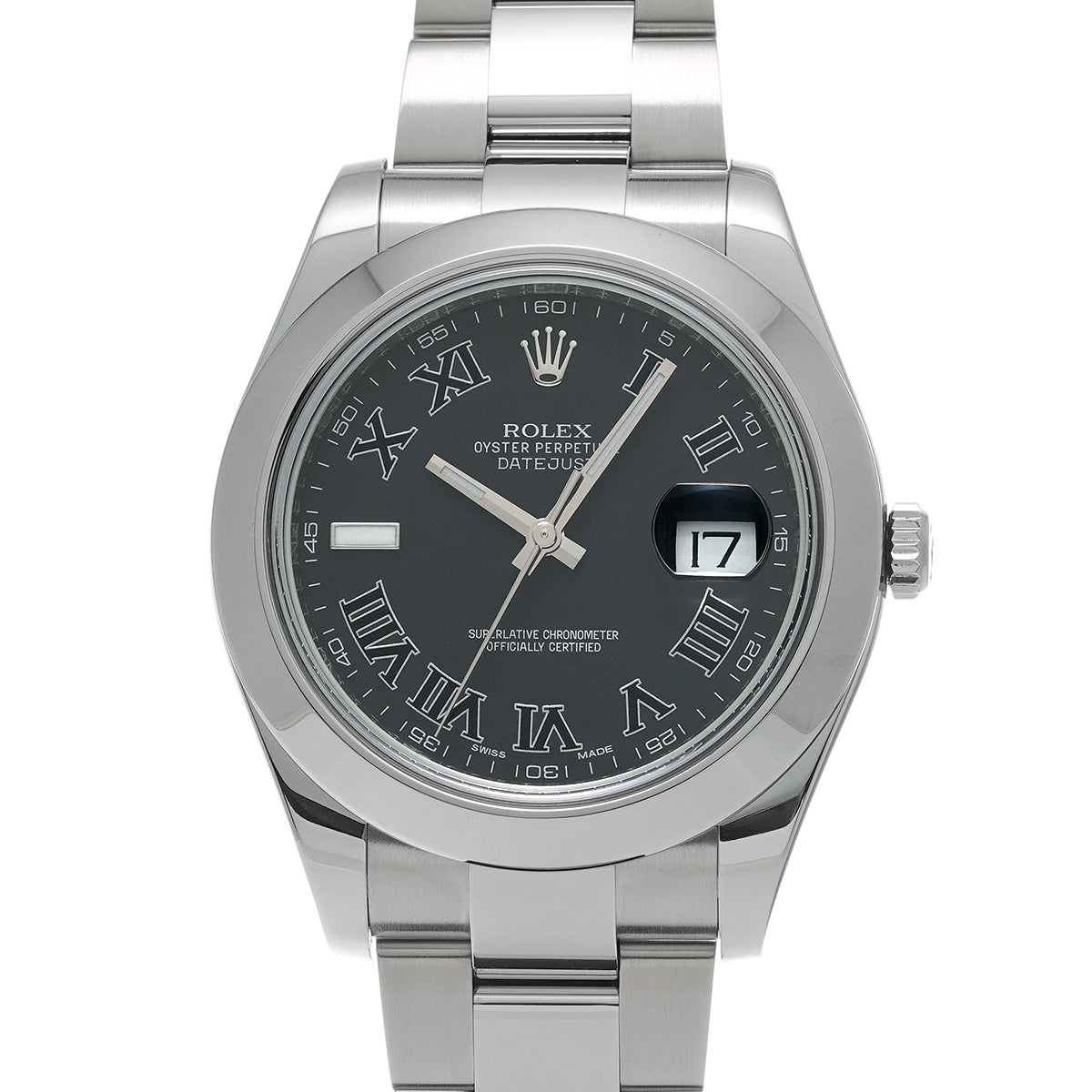 Datejust II 116300 Random Serial Black ROLEX Men's [Pre-owned].