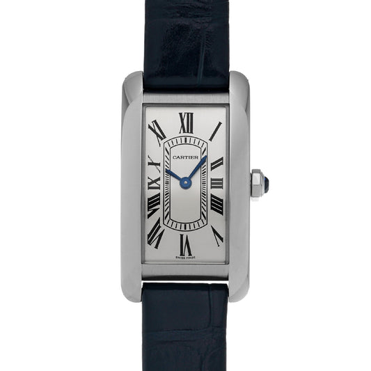 Tank American WSTA0082 Silver CARTIER Ladies [Pre-owned]