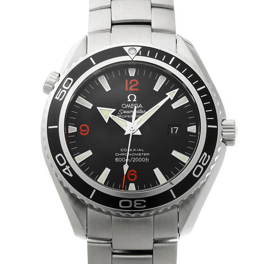 2200.51 Seamaster Planet Ocean 600 Co-Axial Black OMEGA Men's [Pre-Owned].