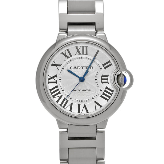 Ballon Bleu de Cartier 36mm W6920046 Silver CARTIER Unisex [Pre-Owned].