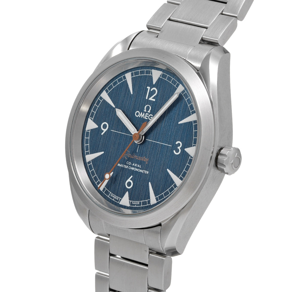 Seamaster Railmaster Co-Axial Master Chronometer 220.10.40.20.03.001 Blue OMEGA Men's [Pre-Owned].