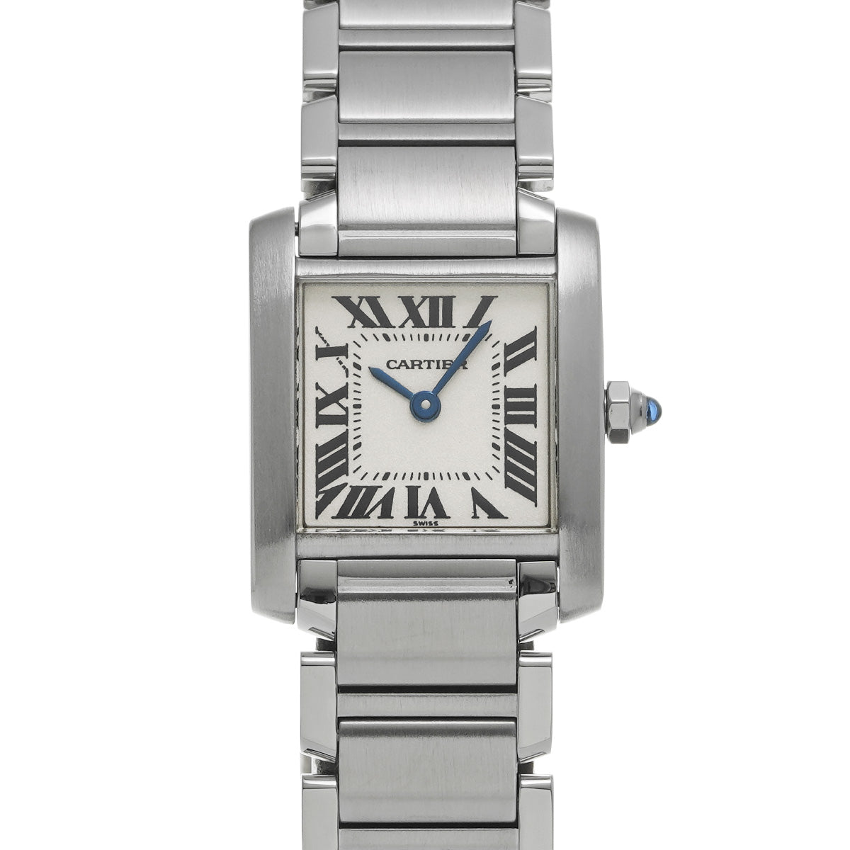 Tank Francaise SM W51008Q3 Silver CARTIER Ladies [Pre-owned]