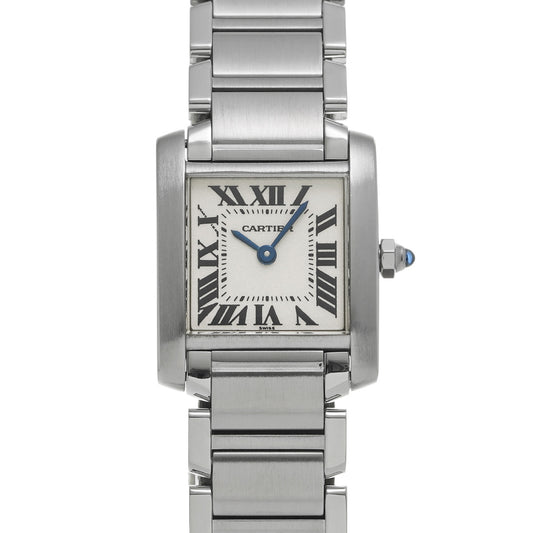Tank Francaise SM W51008Q3 Silver CARTIER Ladies [Pre-owned]
