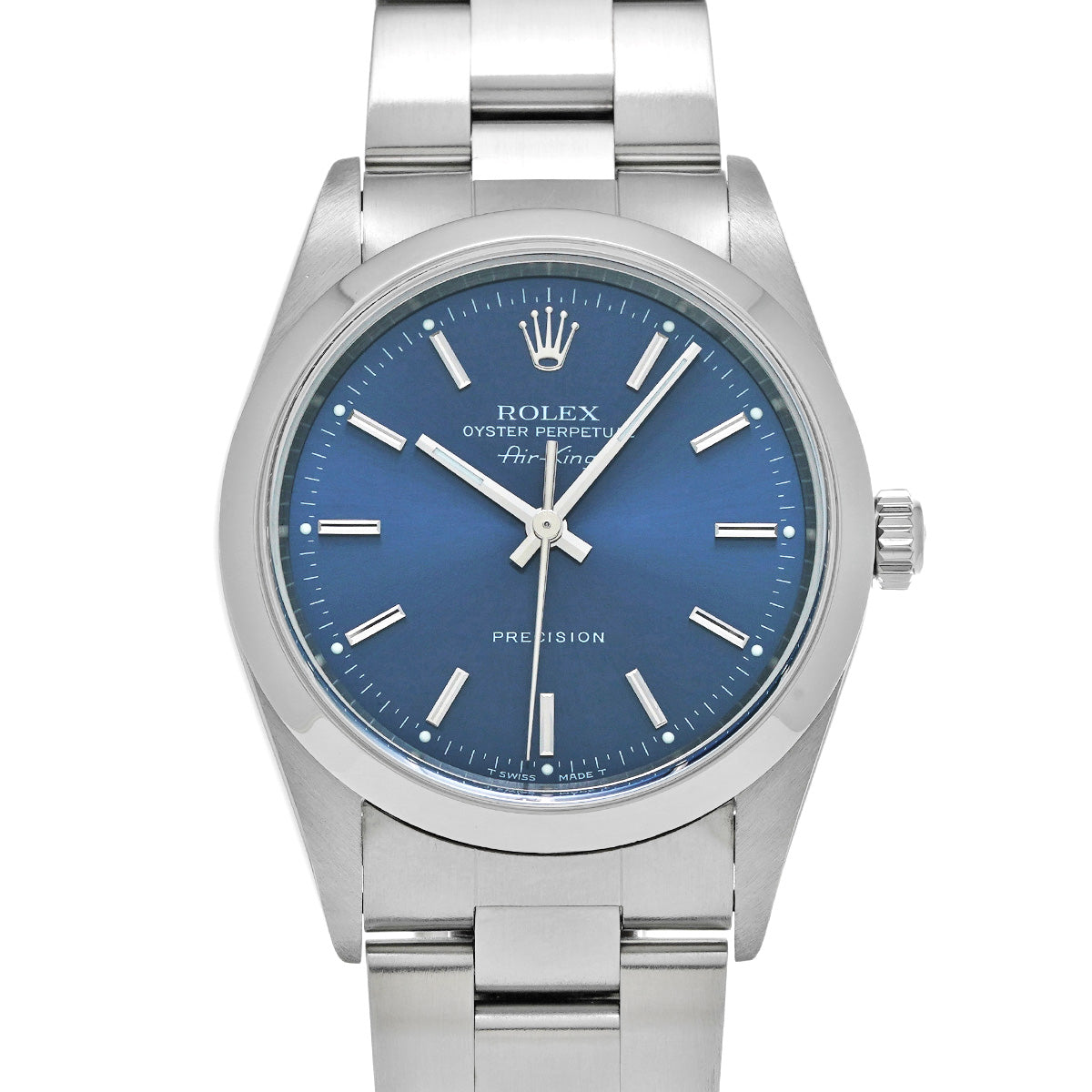 Air-King 14000 A (manufactured circa 1999) Blue ROLEX Men's [Pre-Owned].