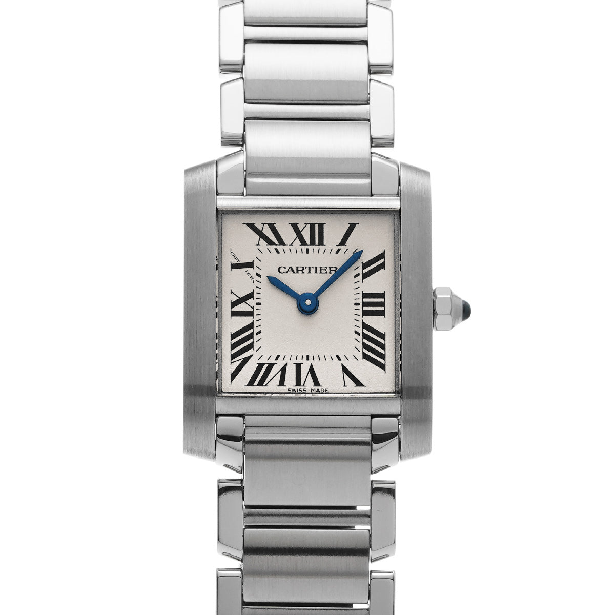 Tank Francaise SM W51008Q3 Silver CARTIER Ladies [Pre-owned]