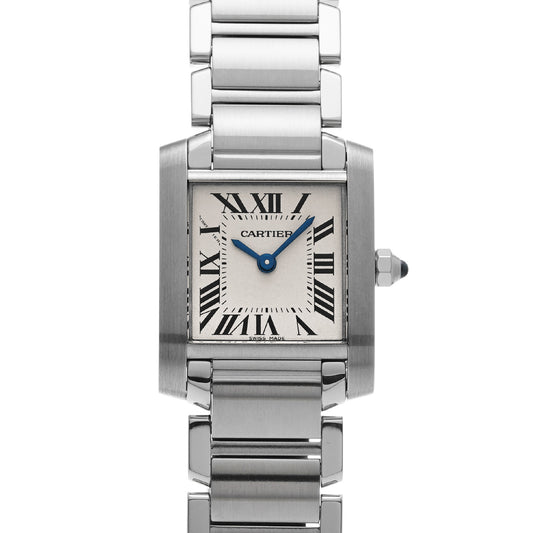 Tank Francaise SM W51008Q3 Silver CARTIER Ladies [Pre-owned]