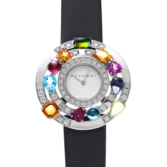 Astorale cherchi multi-stone AEW36G White BVLGARI Ladies [Pre-owned].