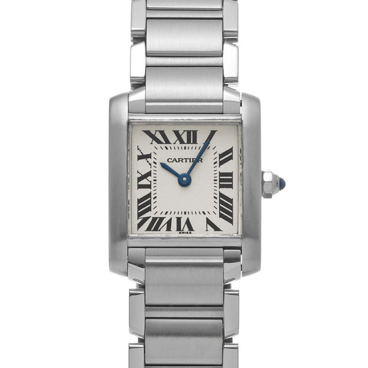 Tank Francaise SM W51008Q3 Silver CARTIER Ladies [Pre-owned]