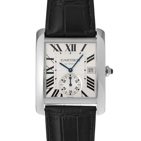Tank MC W5330003 Silver CARTIER Men's [Pre-Owned].
