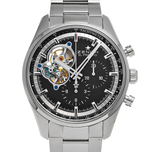 Chronomaster El Primero Open 03.2040.4061/21.M2040 Black ZENITH Men's [Pre-Owned].
