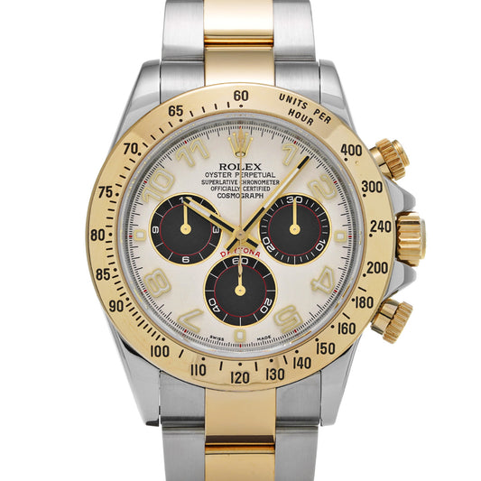 Cosmograph Daytona 116523 V (manufactured around 2009) Ivory/Black ROLEX Men's [Pre-Owned].