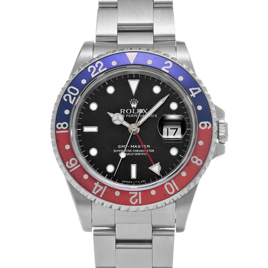 GMT Master 16700 N (manufactured circa 1991) Black ROLEX Men's [Pre-Owned].