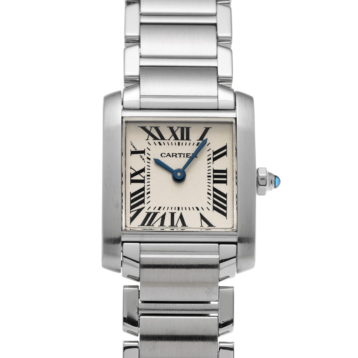 Tank Francaise SM W51008Q3 Silver CARTIER Ladies [Pre-owned]