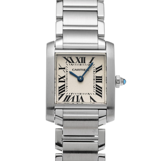 Tank Francaise SM W51008Q3 Silver CARTIER Ladies [Pre-owned]
