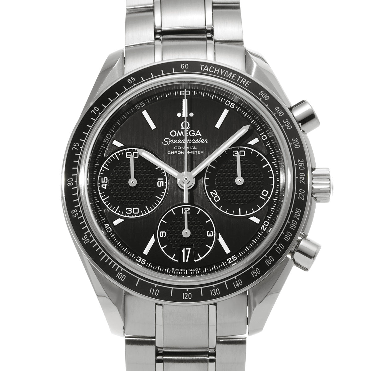 Speedmaster Racing Co-Axial 326.30.40.50.01.001 Black OMEGA Men's [pre-owned].