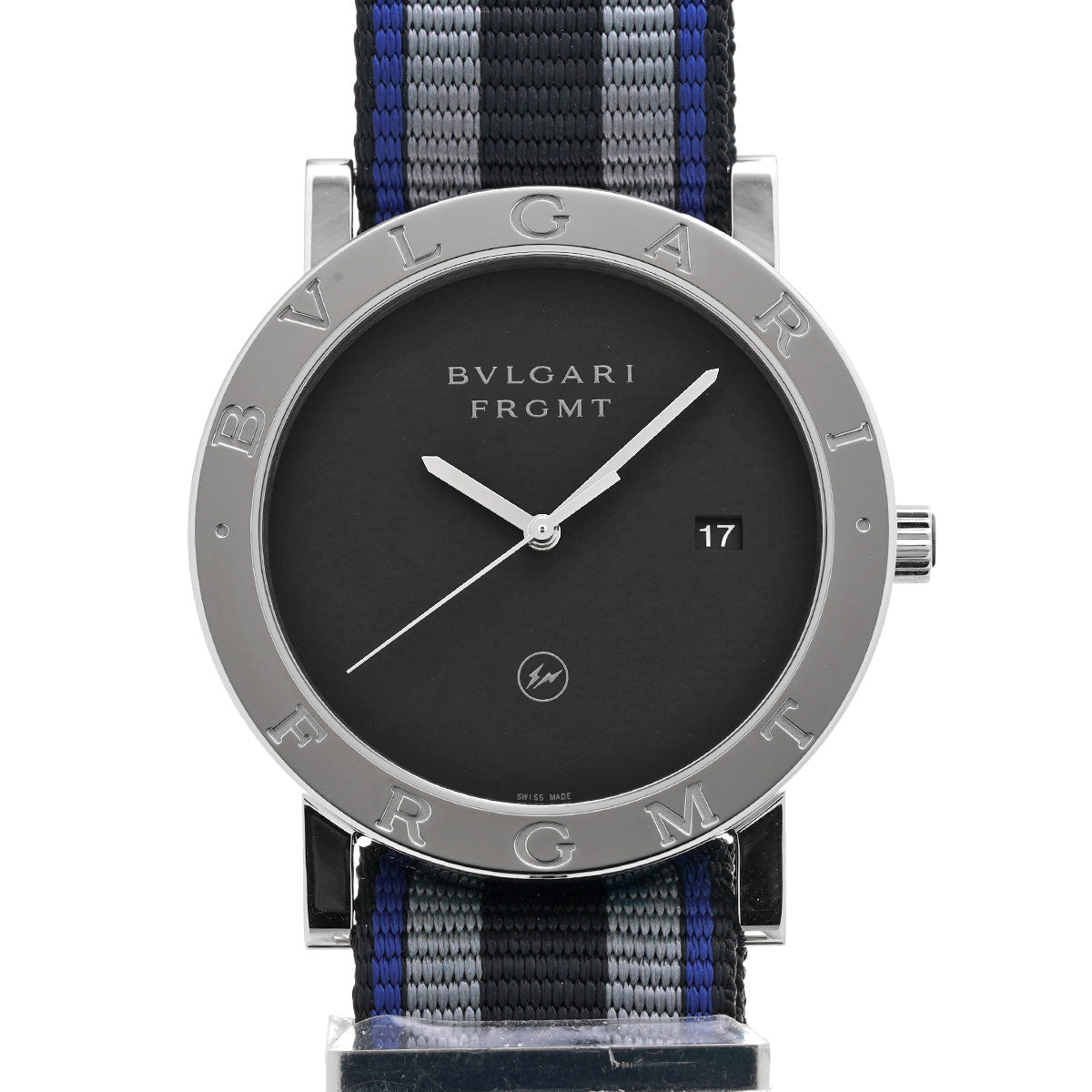 Bulgari Bulgari Fragment BB41S Black BVLGARI Men's [Pre-owned].