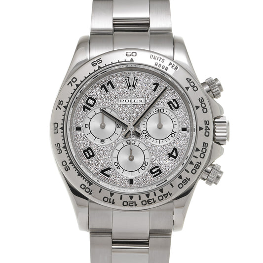 Cosmograph Daytona 116509ZEA D (manufactured around 2005) Pav Diamond/Silver ROLEX Men's [Pre-Owned].