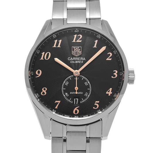 CARRERA Calibre 6 WAS2114.BA0732 Black TAG HEUER Men's [Pre-Owned].