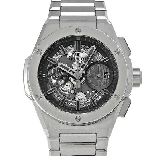 Big Bang Integrated Yoshida Special Edition 451.NX.1140.NX.YOS Matte Grey Skeleton HUBLOT Men's [Pre-owned]