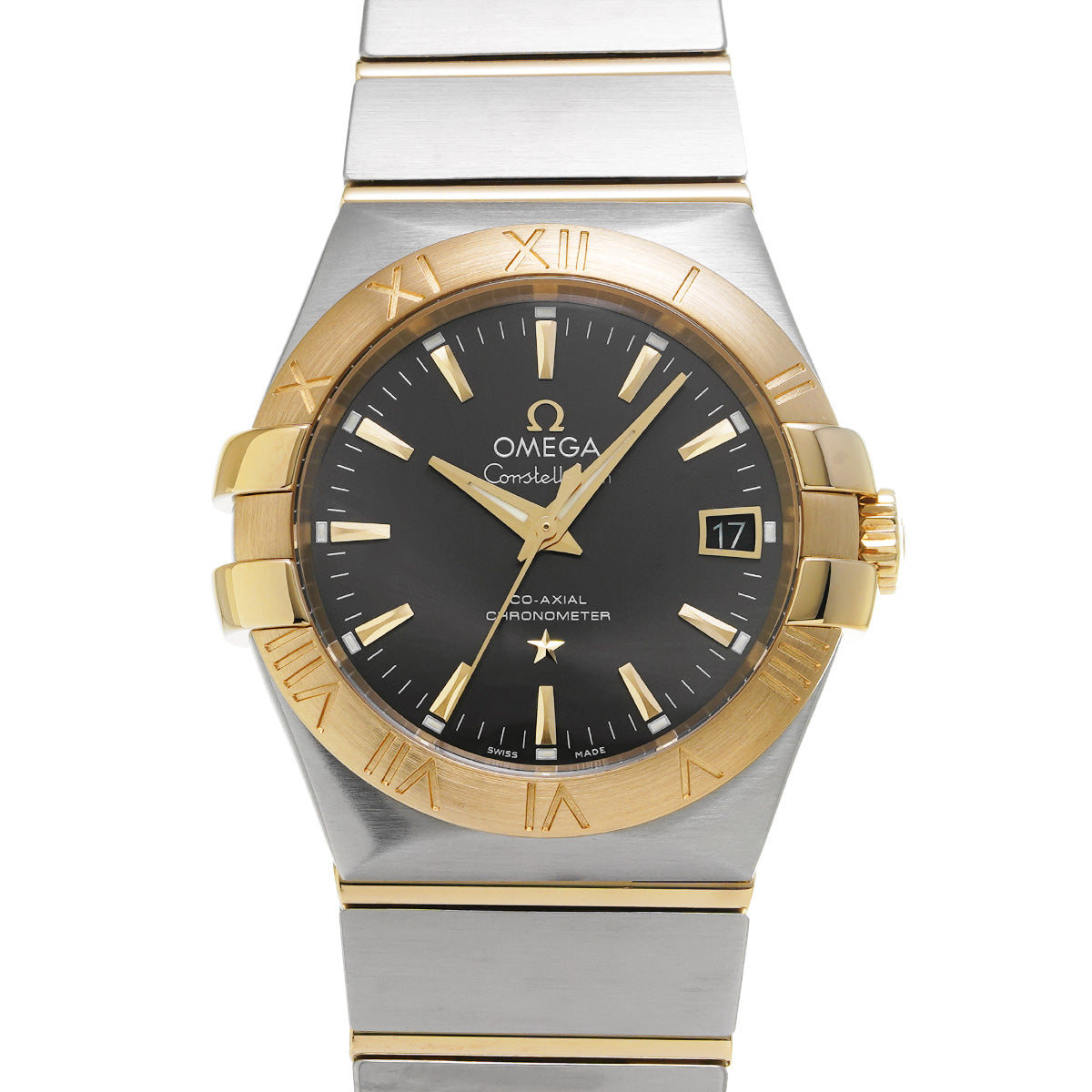 Constellation 123.20.35.20.06.001 Gray OMEGA Men's [Pre-owned].