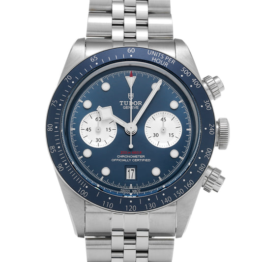 Black Bay Chrono Tudor Boutique Limited Edition 79360B-0002 Blue/Silver TUDOR Men's [Pre-Owned]