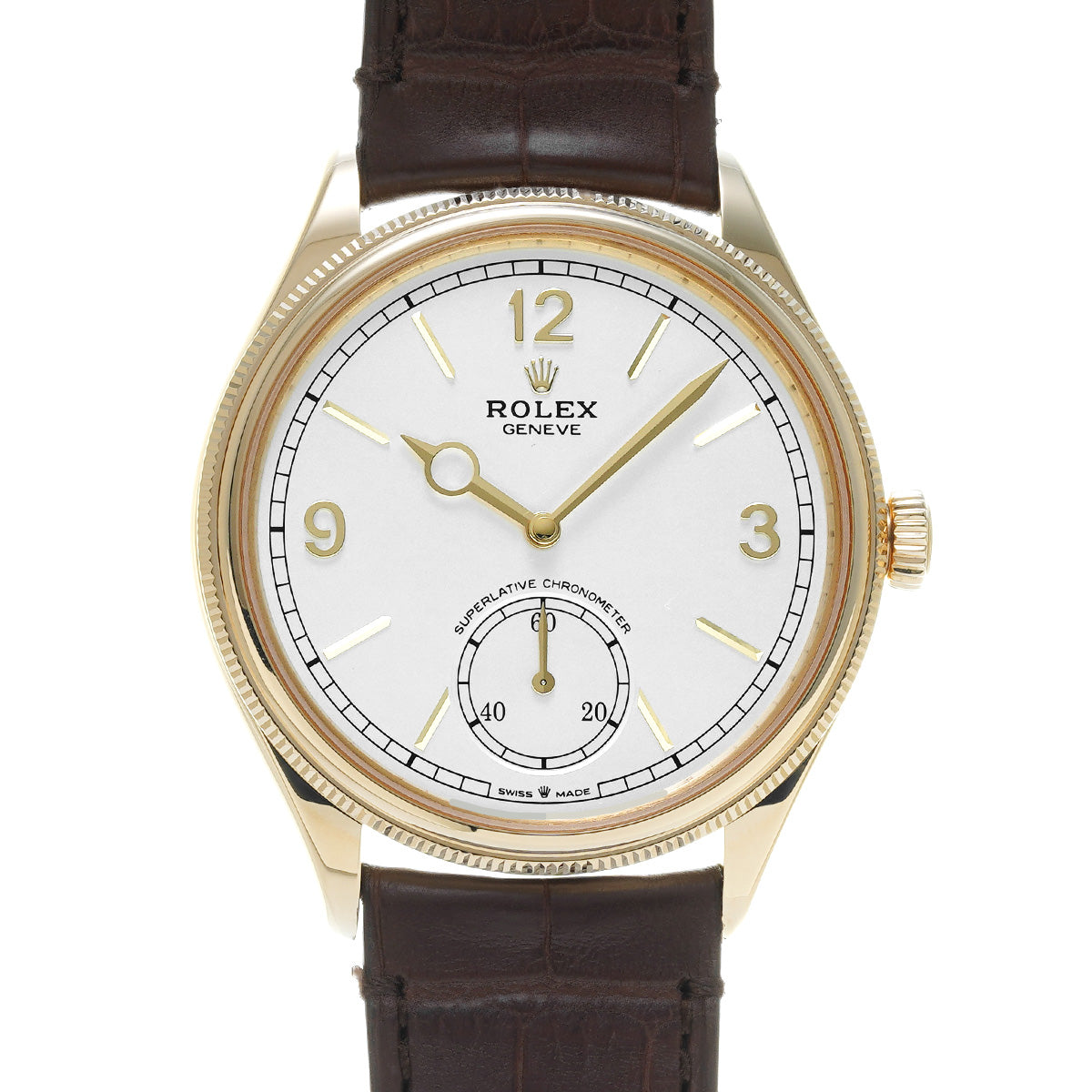 1908 52508 Random Serial White ROLEX Men's [Pre-owned].