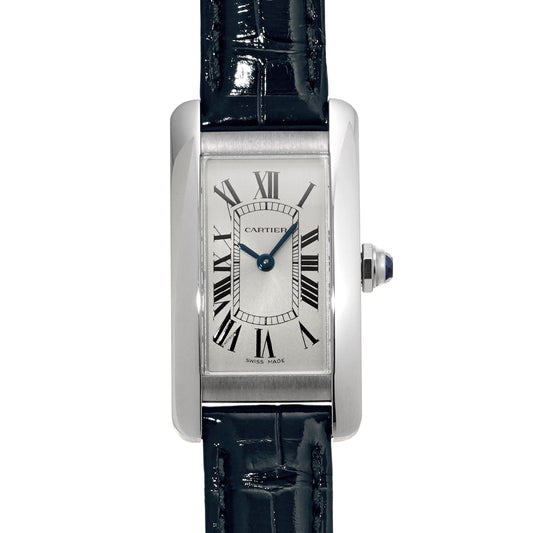 Tank American SM WSTA0043 Silver CARTIER Ladies [Pre-owned]