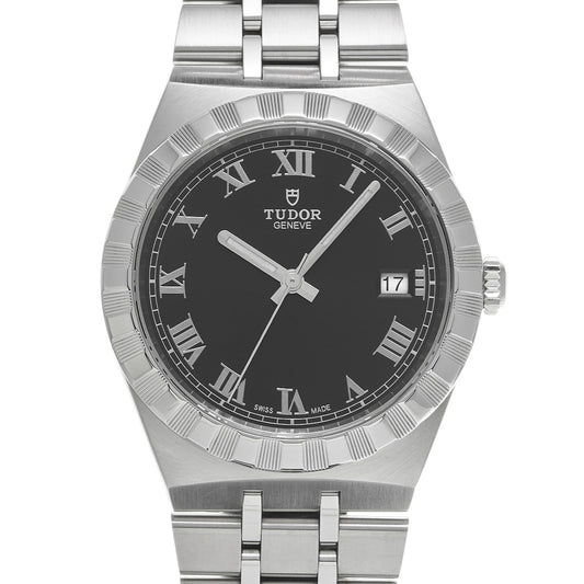 Royal 28500 Black TUDOR Men's [Pre-owned].