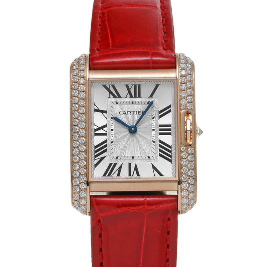 Tank Anglaise WT100029 Silver CARTIER Ladies [Pre-owned]