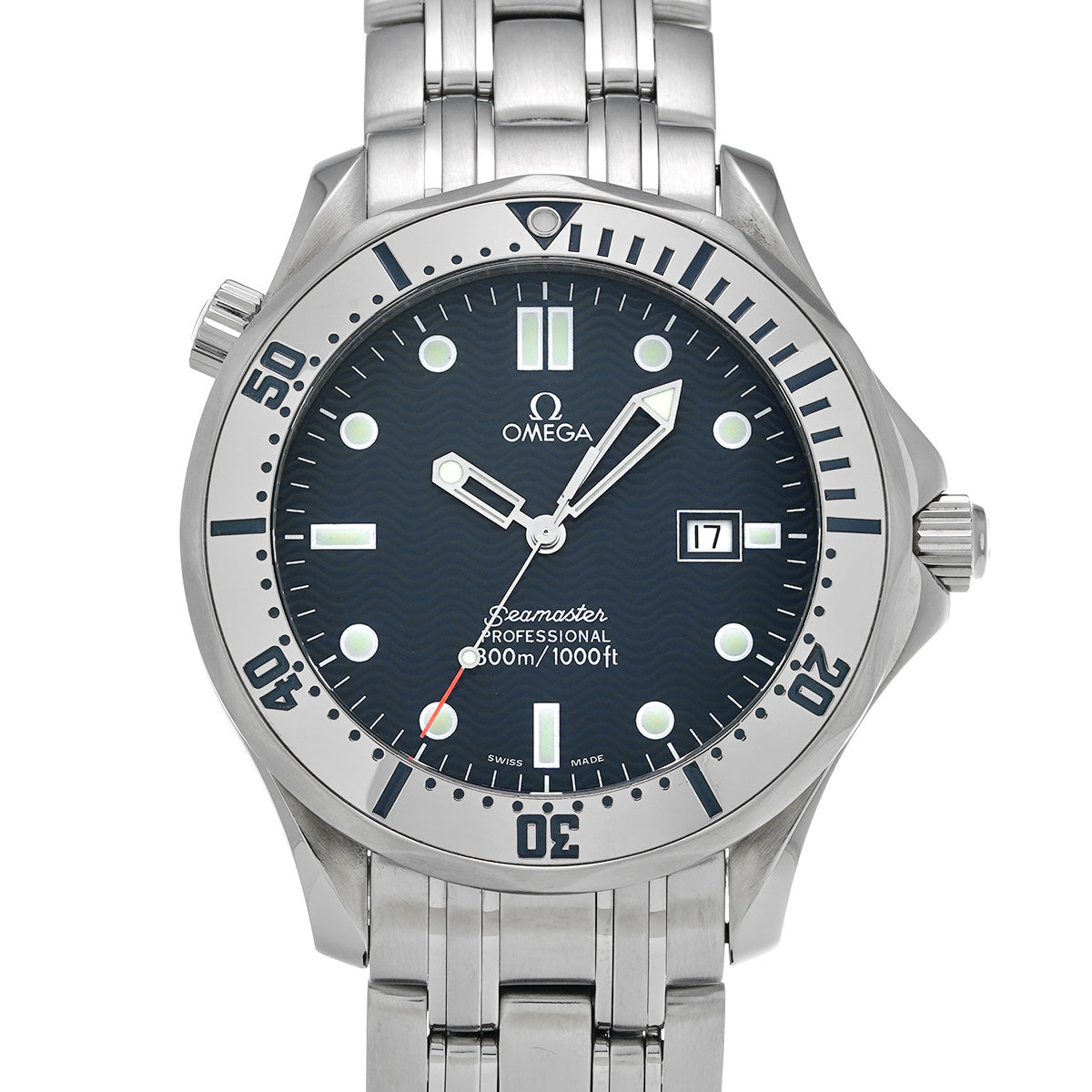 Seamaster Professional 300 2542.80 Blue OMEGA Men's [Pre-Owned].