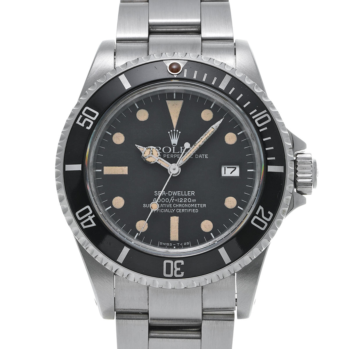 Sea-Dweller 16660 Series 65 (manufactured circa 1981) Black ROLEX Men's [Pre-Owned].