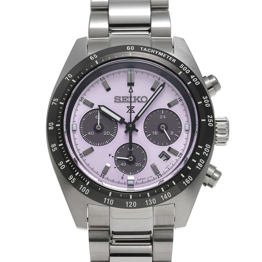 SBDL119 Prospex Speedtimer Solar Chronograph Purple/Black SEIKO Men's [Pre-Owned].