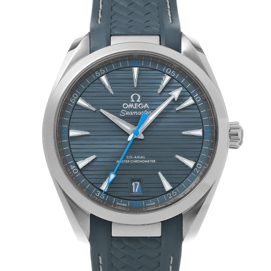 Seamaster Aqua Terra Co-Axial Master Chronometer 220.12.41.21.03.002 Blue OMEGA Men's [Pre-Owned].