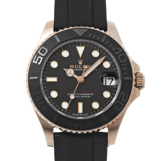 268655 Yacht-Master 37 Random Serial Black ROLEX Unisex [Pre-Owned].
