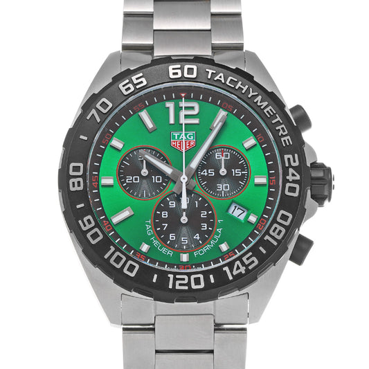 Formula 1 Quartz Chronograph CAZ101AP.BA0842 Green TAG HEUER Men's [Pre-Owned].