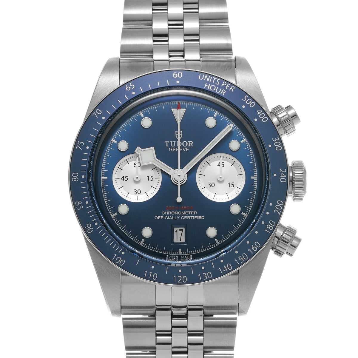 Black Bay Chrono 79360B-0002 Blue/Silver TUDOR Men's [Pre-owned]