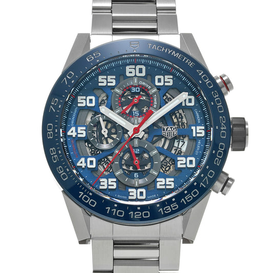 CARRERA CALIBRE HEUER 01 Chronograph Red Bull Racing CAR2A1K.BA0703 Blue TAG HEUER Mens [Pre-Owned].