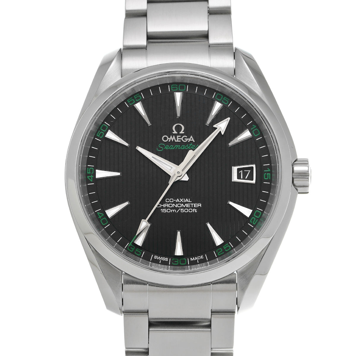 Seamaster Aqua Terra Co-Axial 231.10.42.21.01.001 Black OMEGA Men's [Pre-Owned].