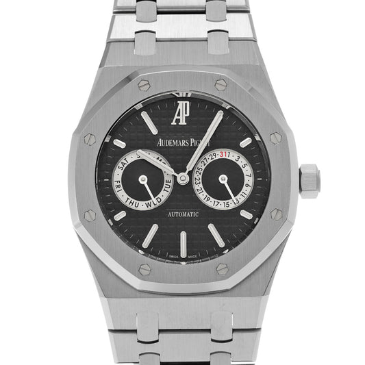 Royal Oak Day Date 26330ST.OO.1220ST.01 Black AUDEMARS PIGUET Men's [Pre-Owned].