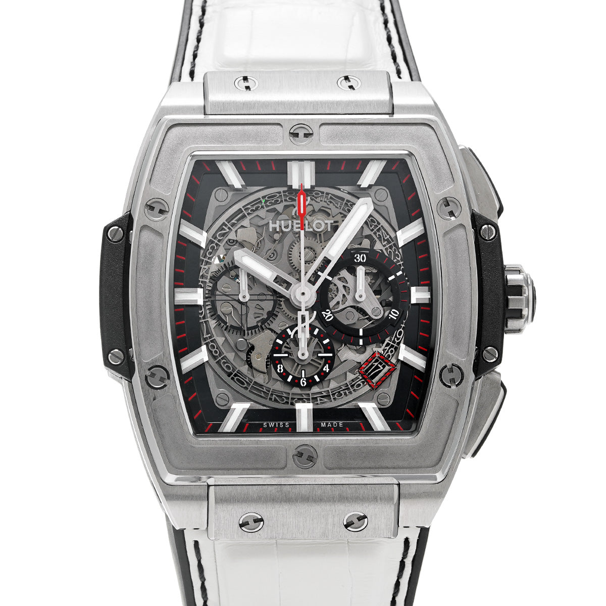 Spirit of Big Bang Titanium 601.NX.0173.LR Skeleton HUBLOT Men's [Pre-owned]