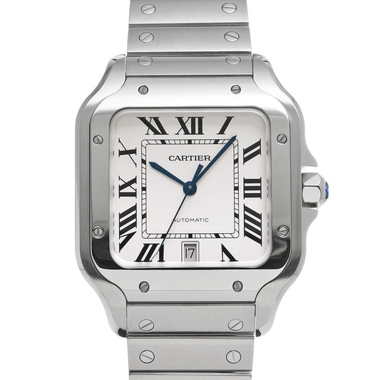 Santos de Cartier LM WSSA0018 Silver CARTIER Men's [Pre-owned]
